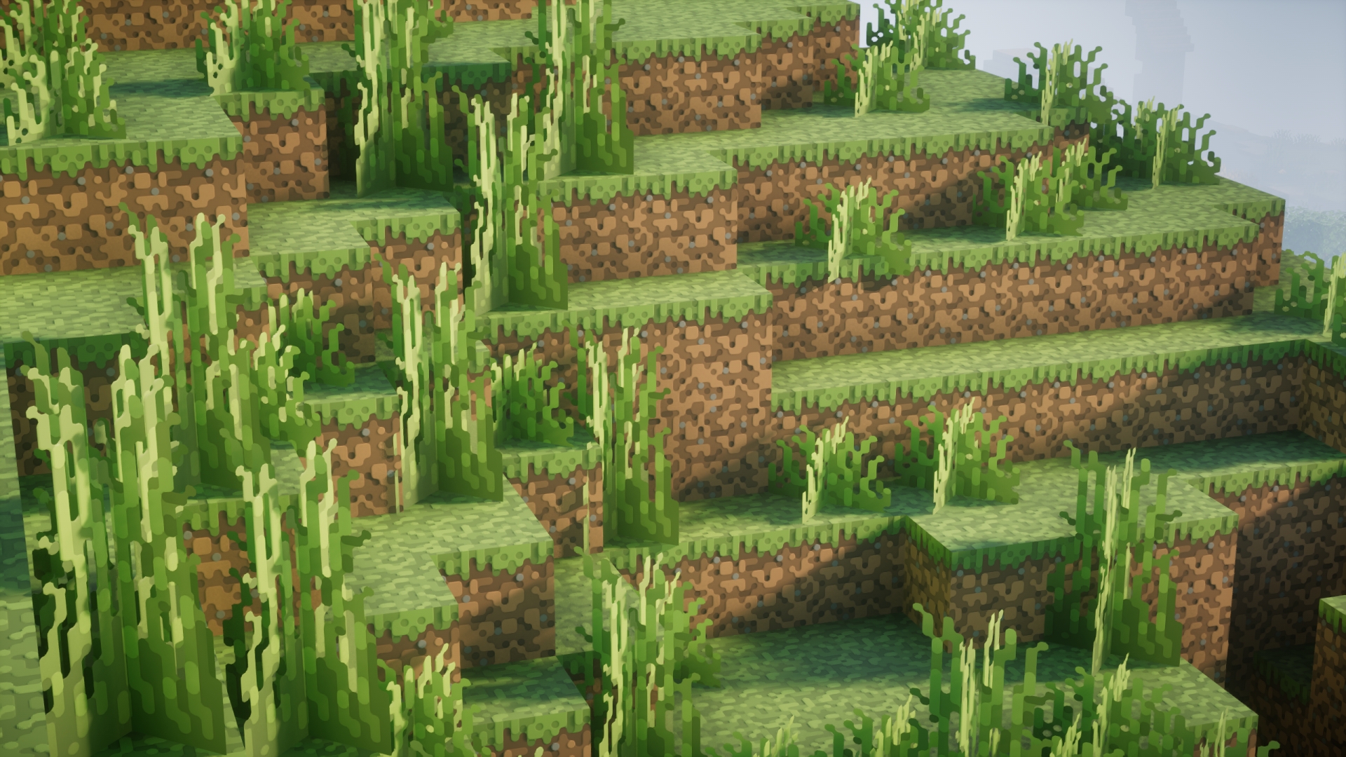 Overworld textures after the update